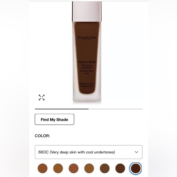 🆕Elizabeth Arden Flawless Finish Foundation-Shade 660C - Picture 2 of 6